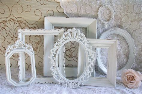 decorative mdf off white shabby chic frames wholesale